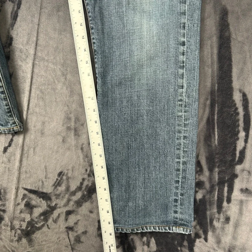 Agave Denim Rocker Jeans Mens 38 Blue Slim Straight Leg Handcrafted California
